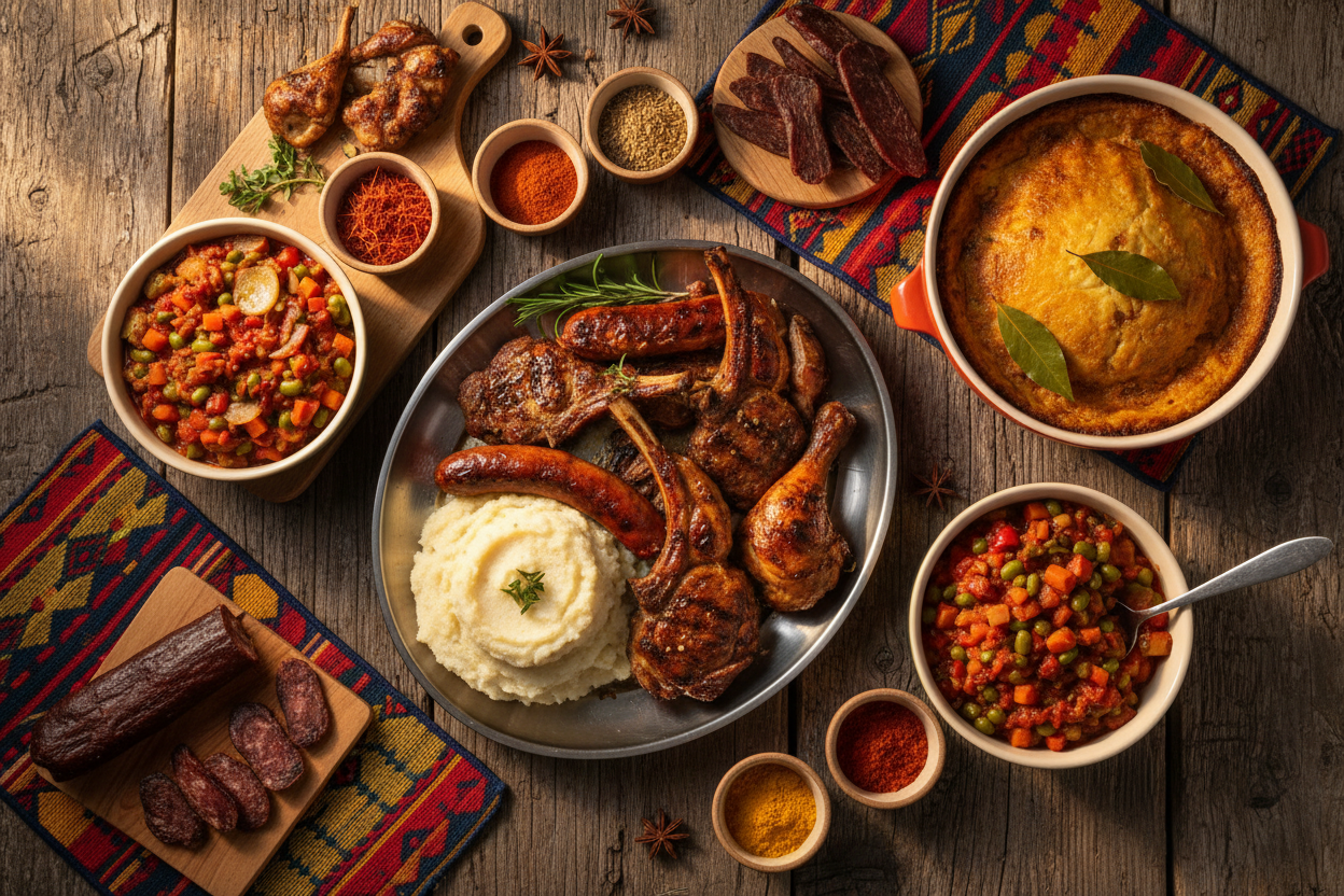 Recipes from the South of Africa