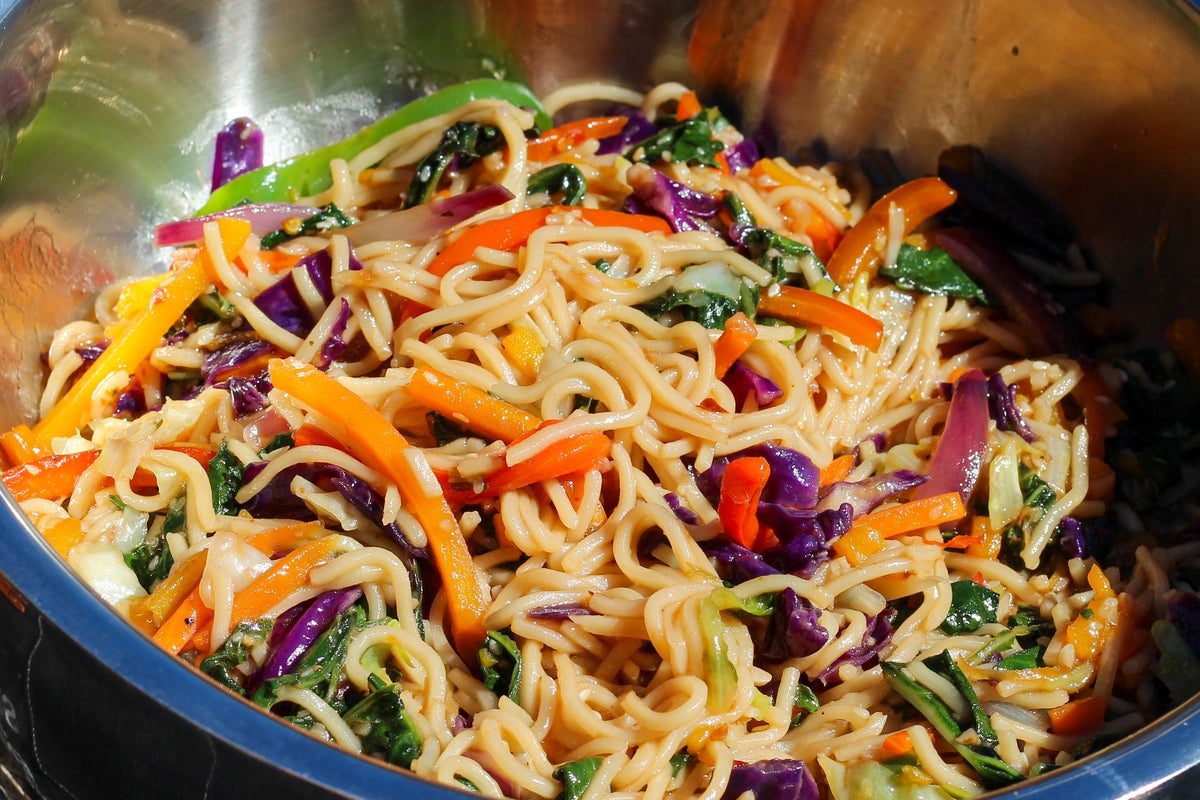 Veggie Stir-Fry with Noodles