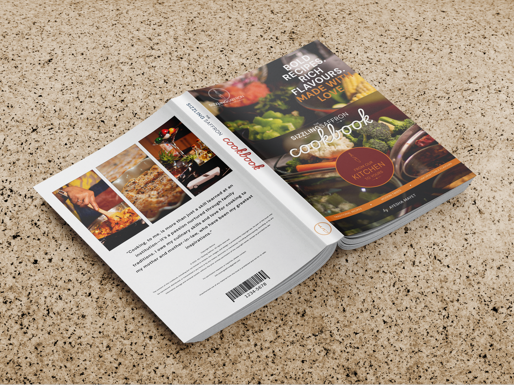The Sizzling Saffron Cookbook