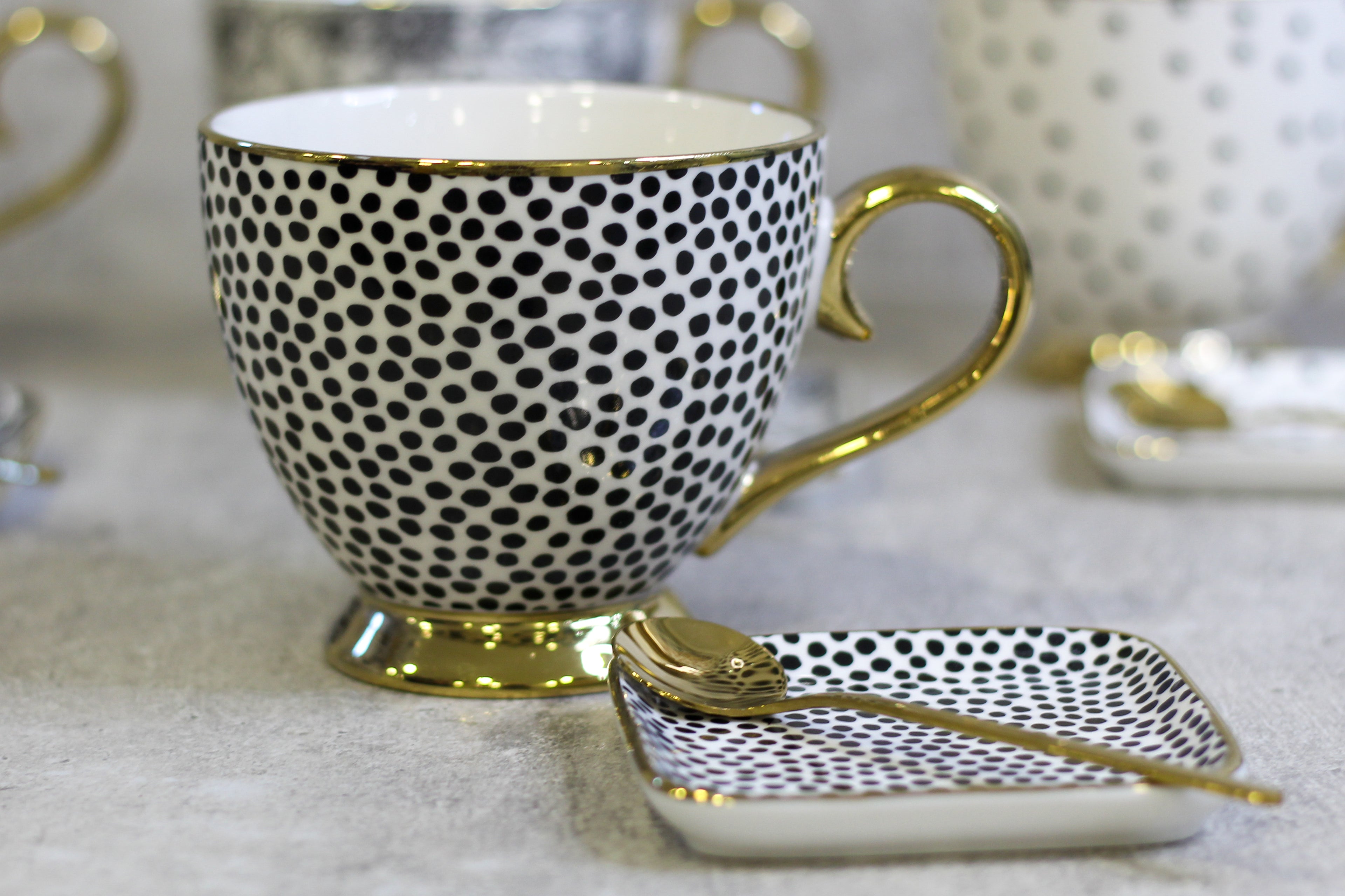 Luxe Pattern Mug Set