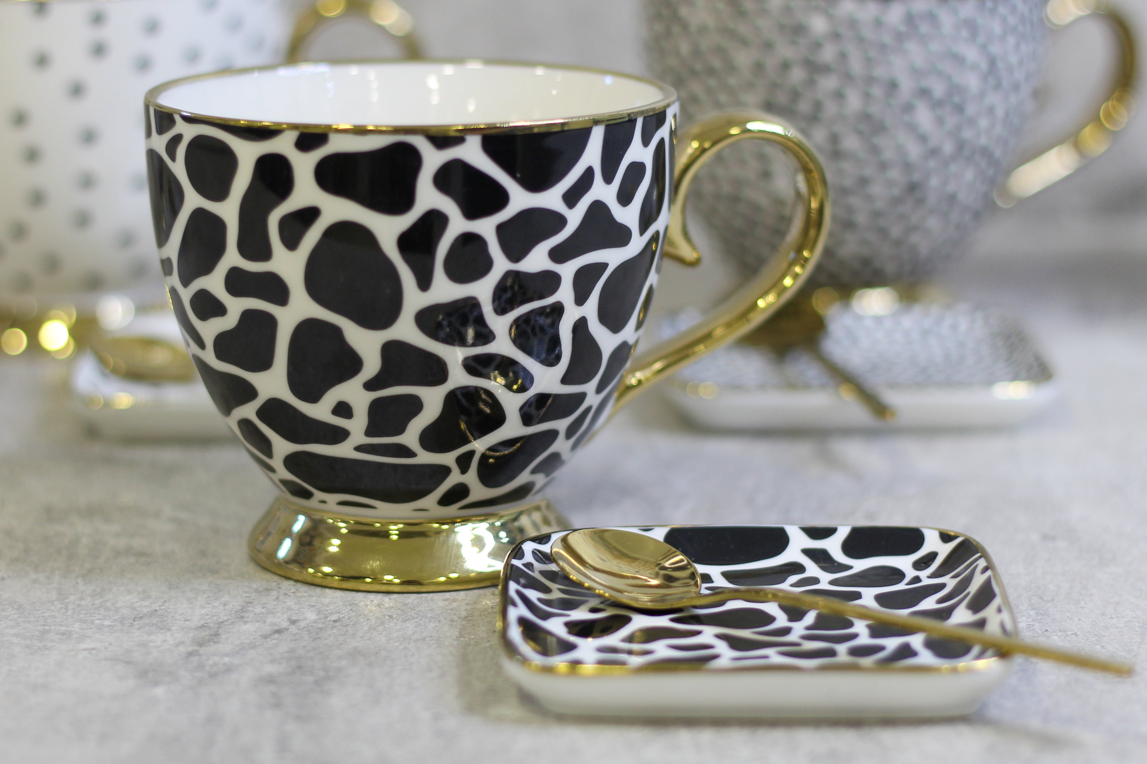 Luxe Pattern Mug Set