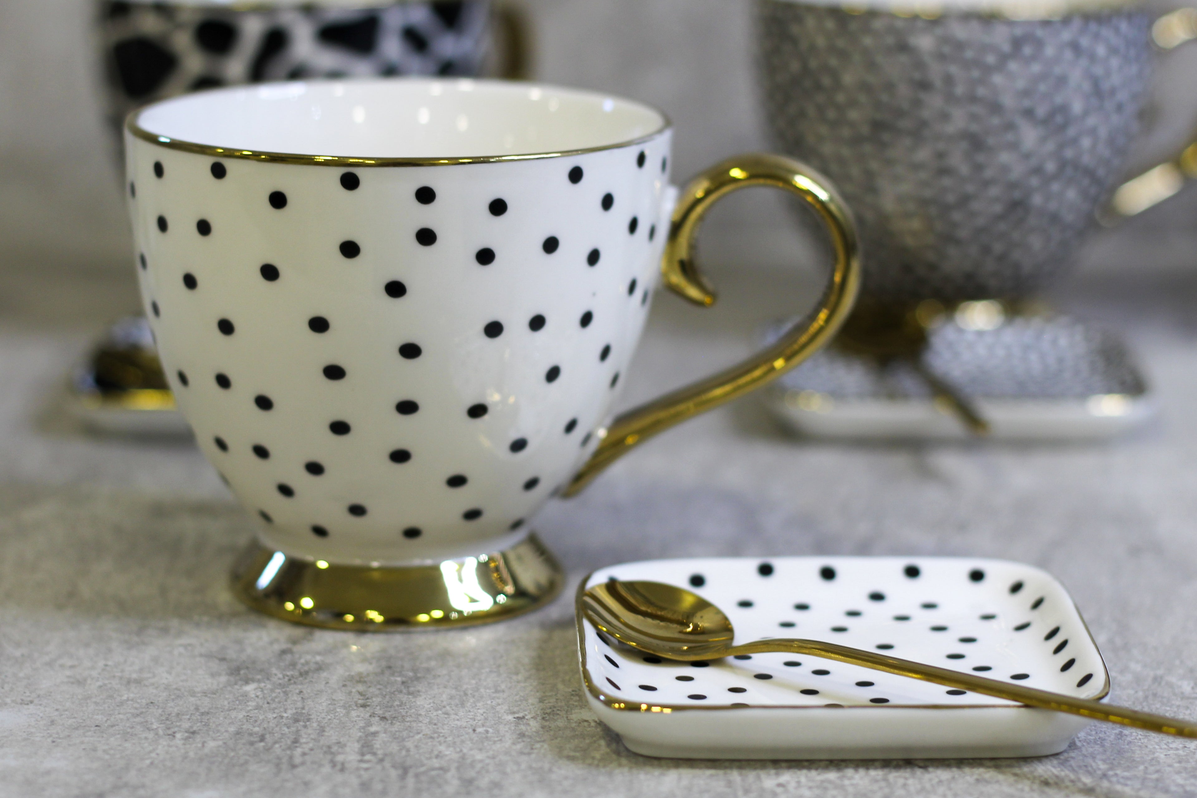 Luxe Pattern Mug Set