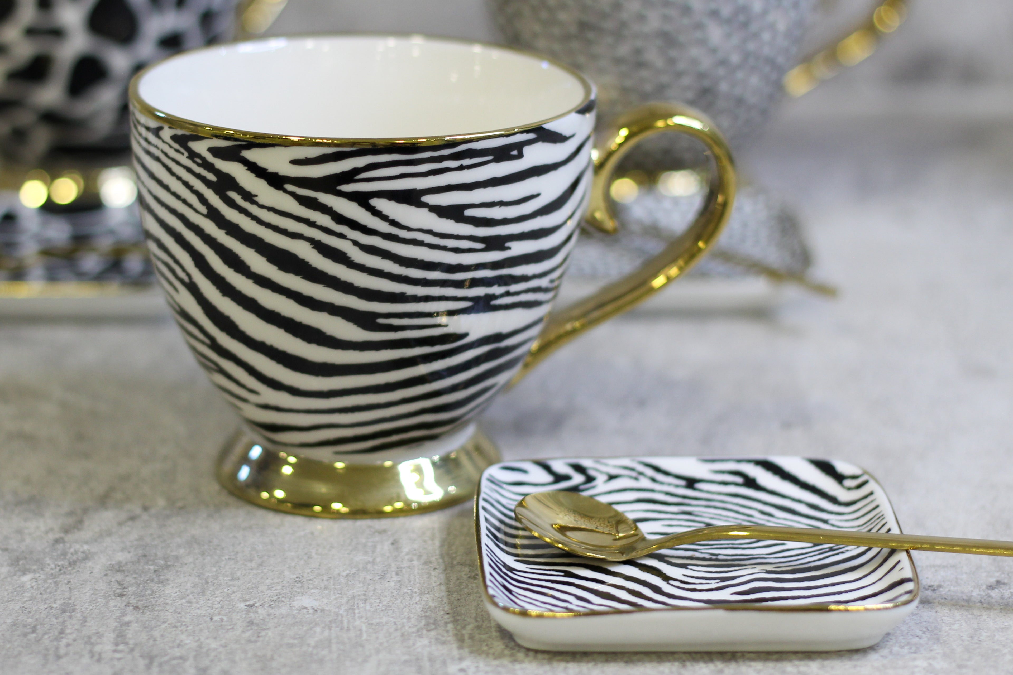Luxe Pattern Mug Set