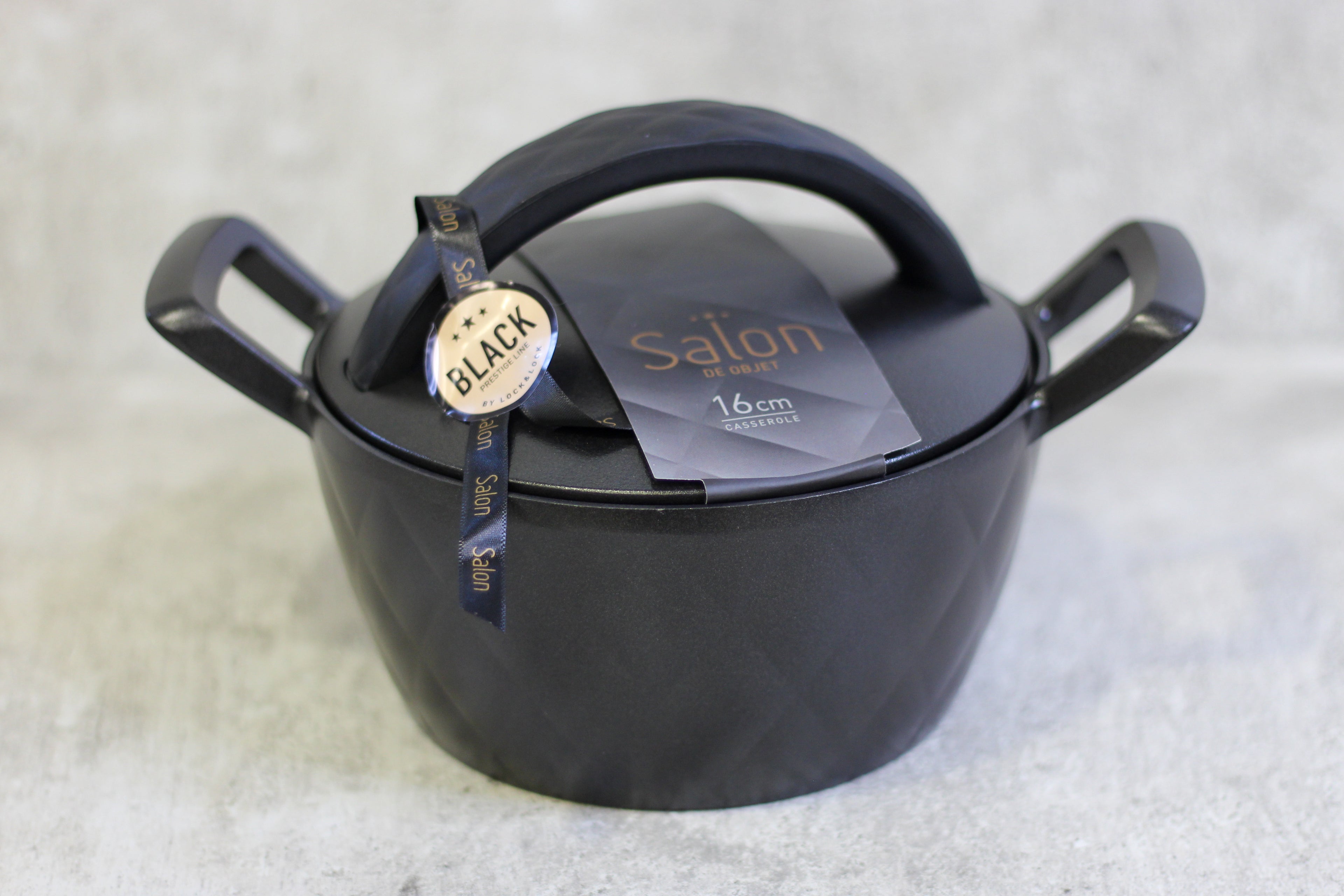 Salon Pot 5-Piece Set - Black Prestige Line