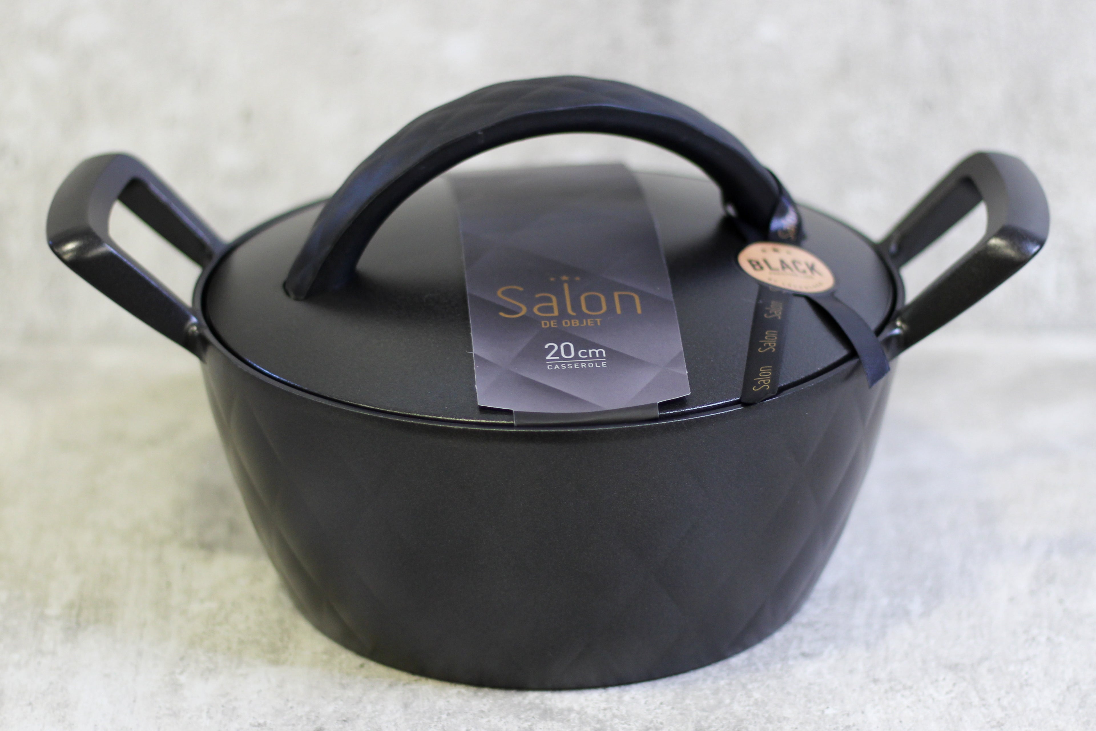 Salon Pot 5-Piece Set - Black Prestige Line