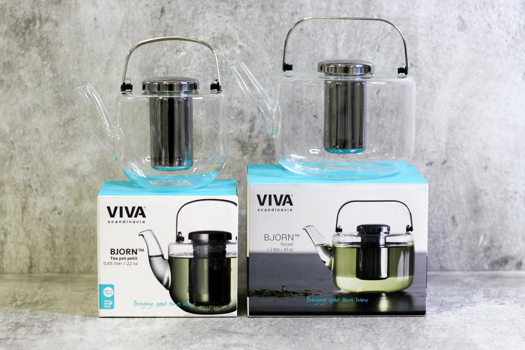 Viva Scandanavia- Glass Teapot